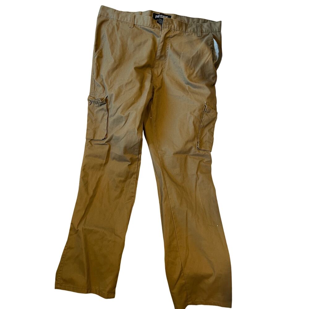Reset Beige Cargo Pants Mens 38x32